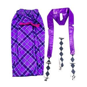 Storybook Leggings & Suspenders Set Adult Standard Women Alice In Wonderland